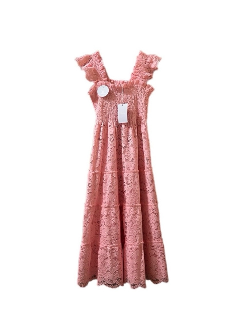 ✨NWT- Hill House Collector’s Edition Ellie Nap Dress, Pink Lace- XXS - Picture 2 of 10